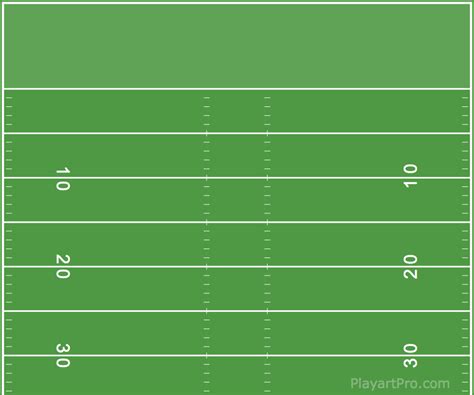 football field drawing for playbook